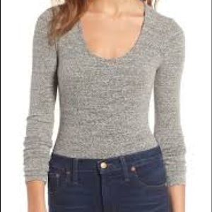 Madewell Bodysuit - BLACK